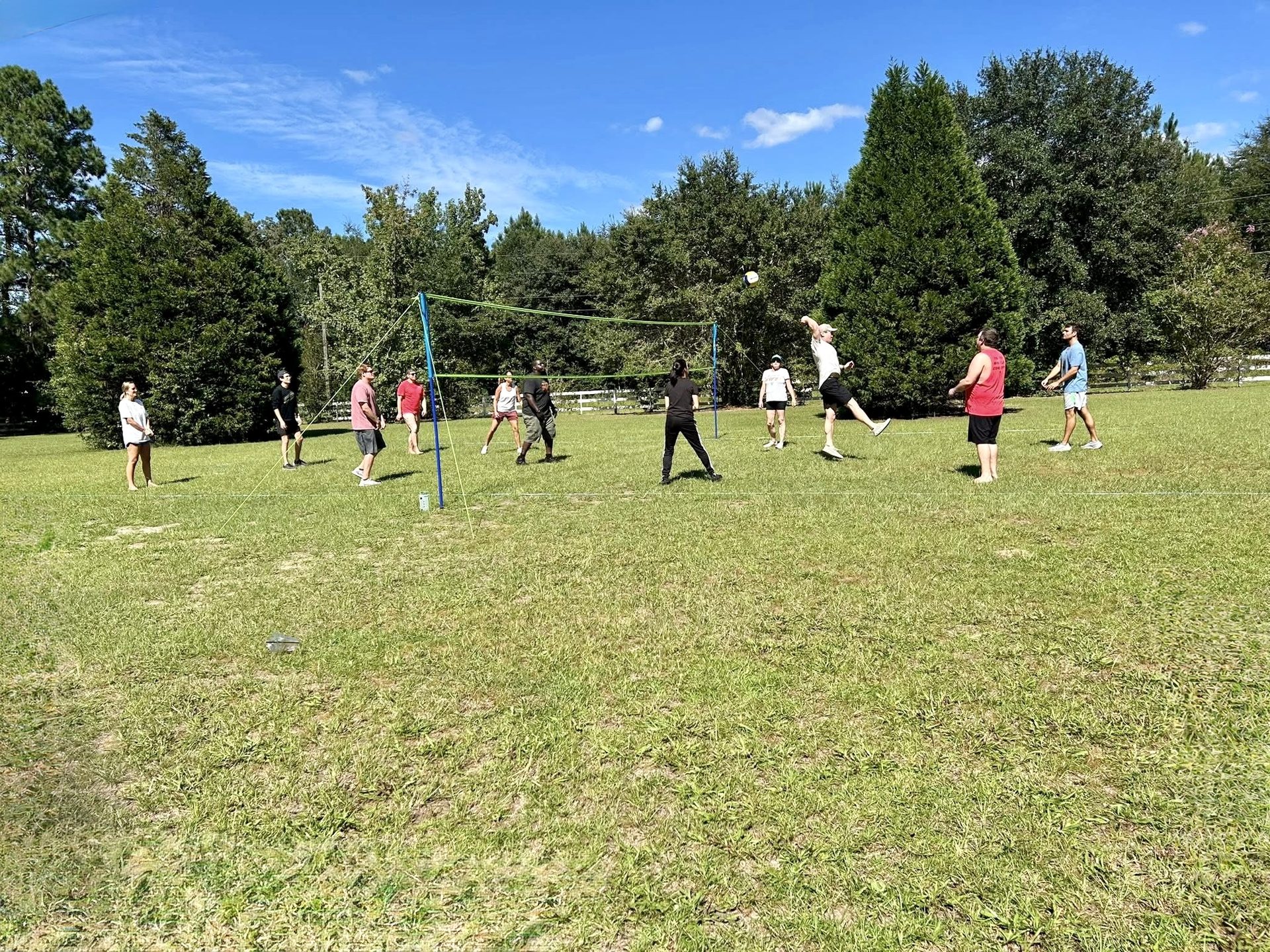 Volleyball on the grounds at The Palm